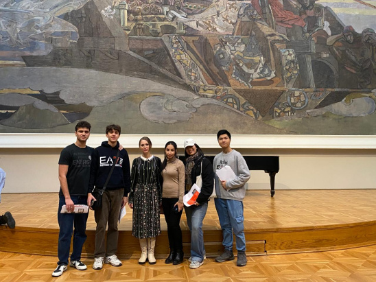 Третьяковская галерея покорила сердца иностранных студентов РОСБИОТЕХа