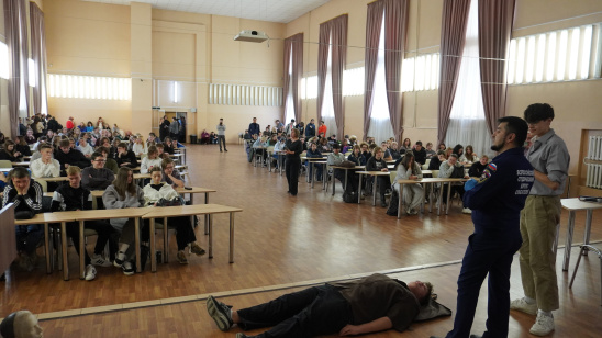 В РОСБИОТЕХе прошла встреча с Всероссийским студенческим корпусом спасателей